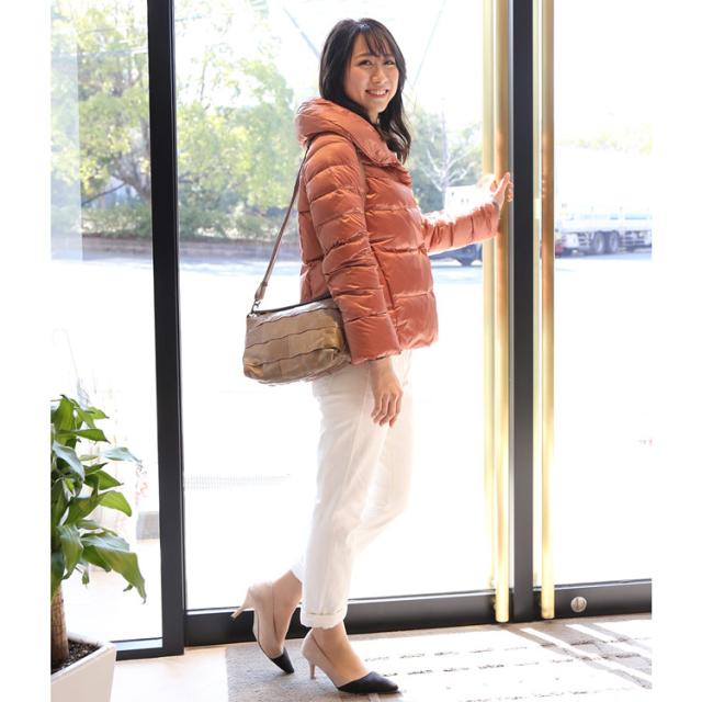 ヴィクトリアダウン ジャケット レディース コーラル