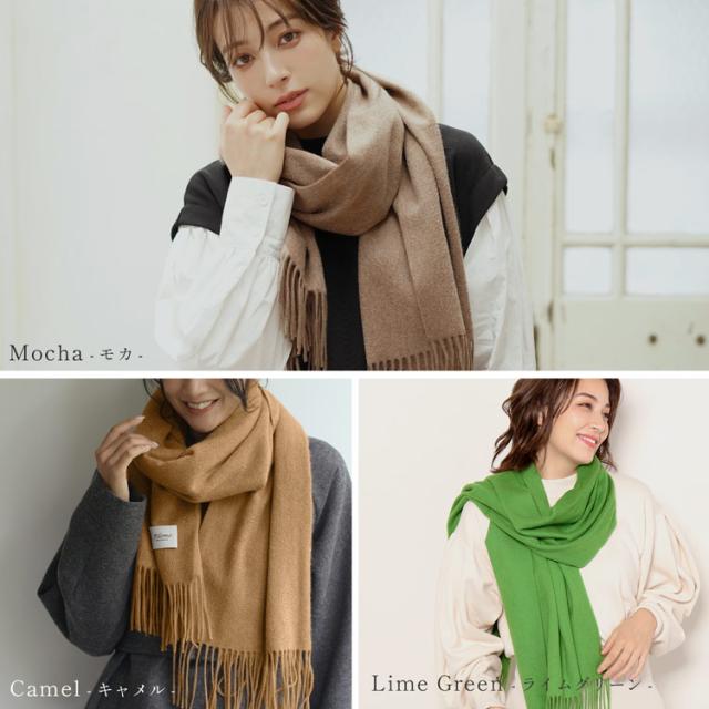 カシミヤストール レディース カシミヤ100%