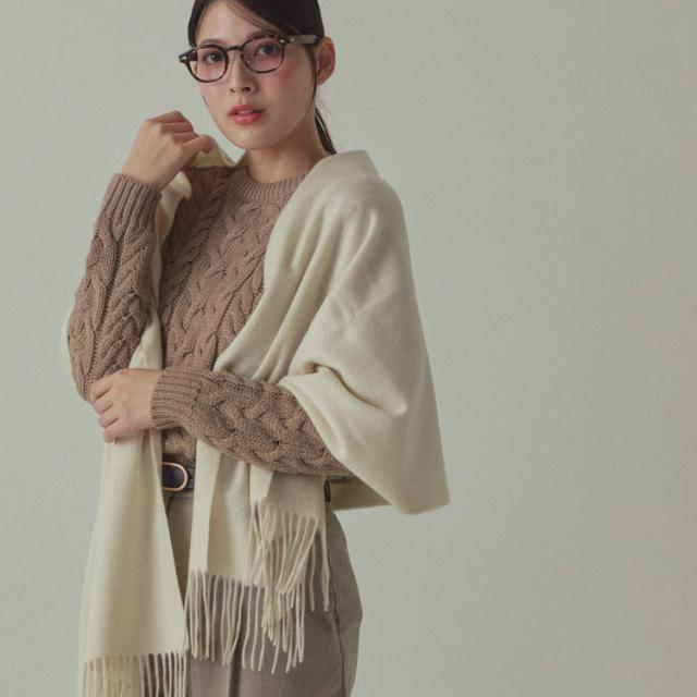 カシミヤストール レディース カシミヤ100%
