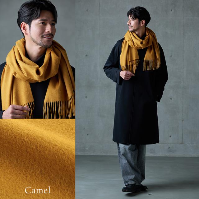 極やわカシミヤ 100% ストール マフラー アイボリー