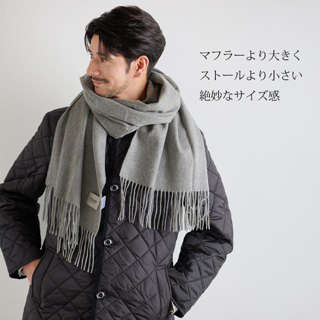 極やわカシミヤ 100% ストール マフラー ちょうどいいサイズ