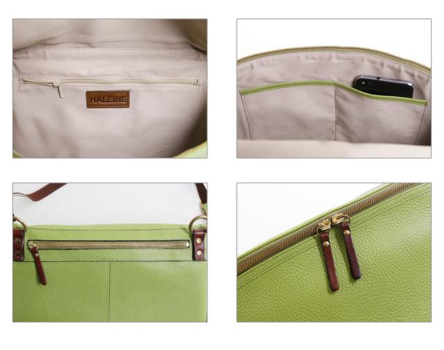 HALEINE 日本製 牛革 ショルダーバッグ / レディース