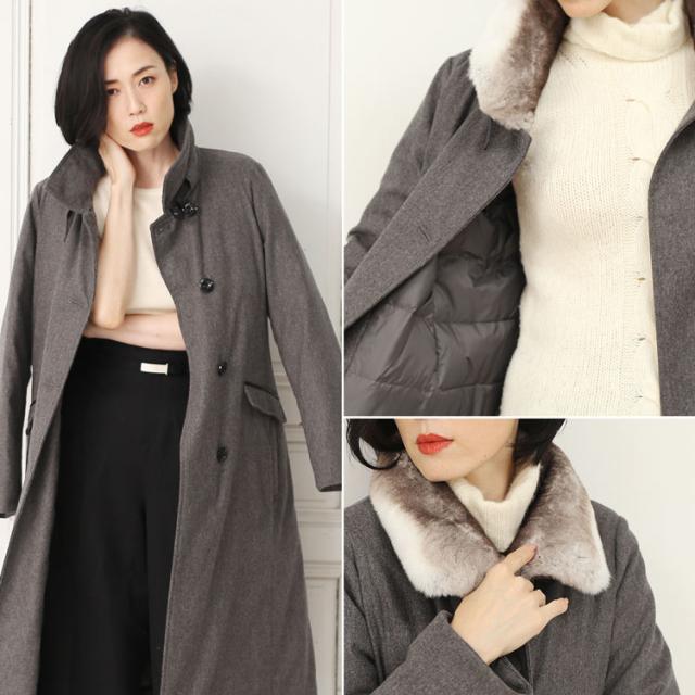 ダウンコートに見えないダウンコート