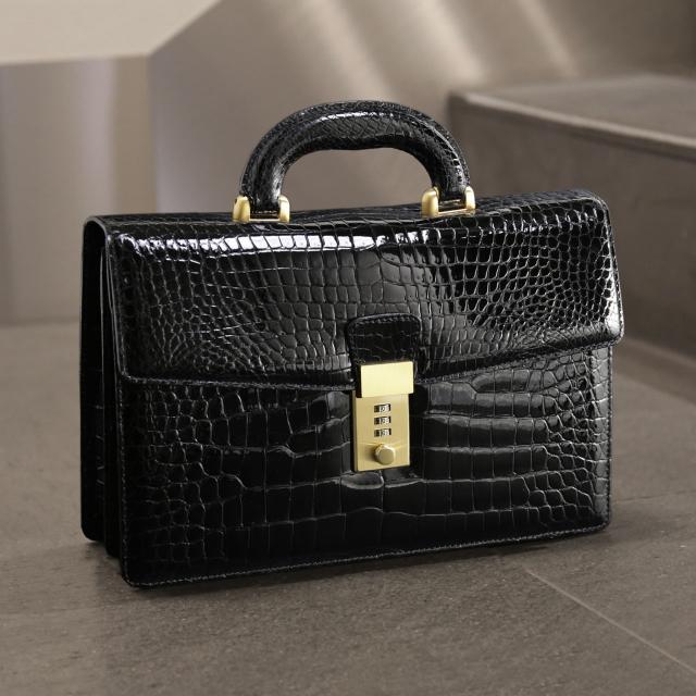 クロコダイルセカンドバッグ