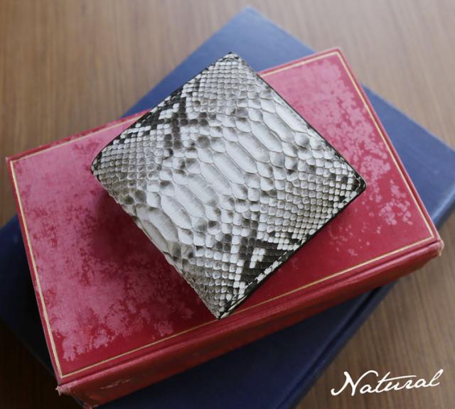 ナチュラル パイソン 財布