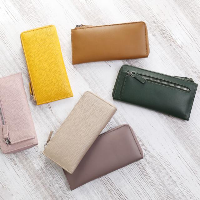 牛革 mieno 長財布