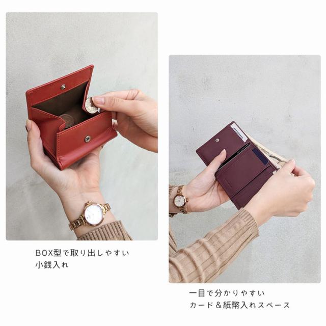mieno コンパクト ミニ 財布