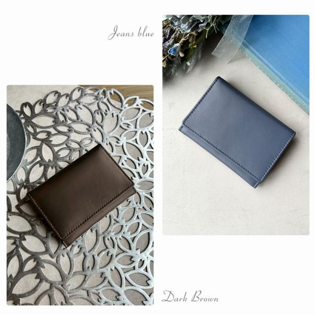 mieno 名刺入れ レディース 本革