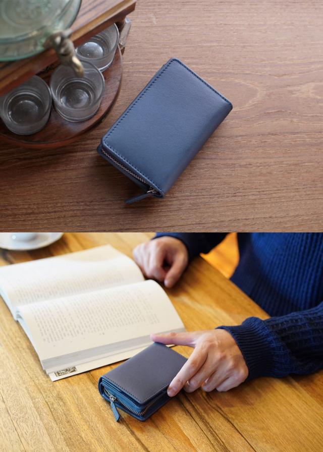 牛革 キーケース 財布 スマートキー 一体型