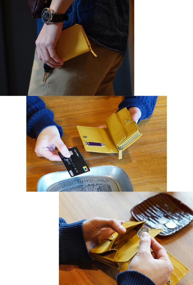 牛革 キーケース 財布 スマートキー 一体型