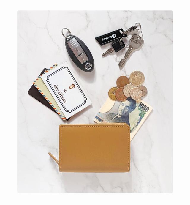 牛革 キーケース 財布 スマートキー 一体型