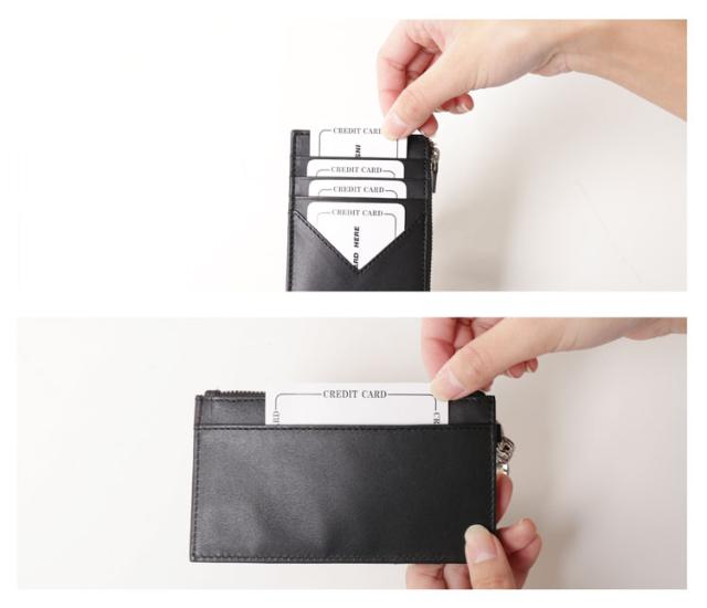 mieno フラグメント スリム スマート 財布 サイフ 薄型