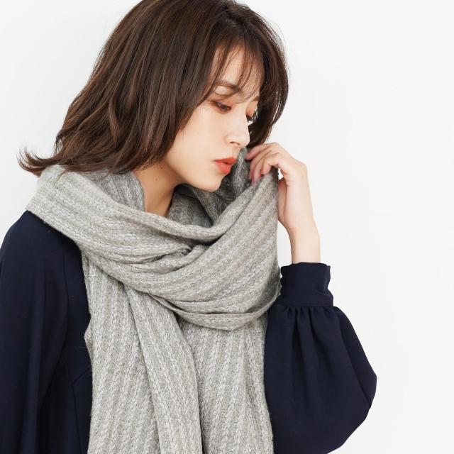 カシミヤ 100% 大判ストール 春