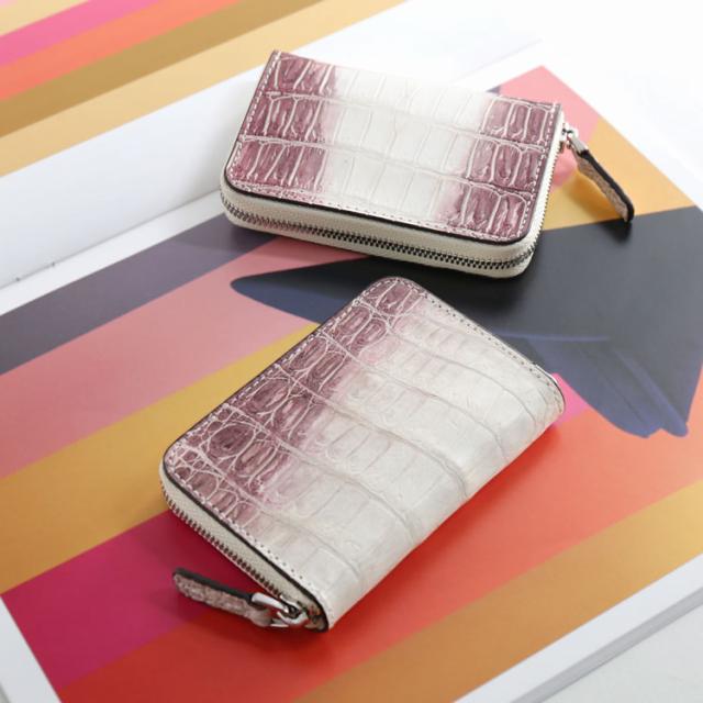 ヒマラヤ クロコダイル ミニ財布 コンパクト財布