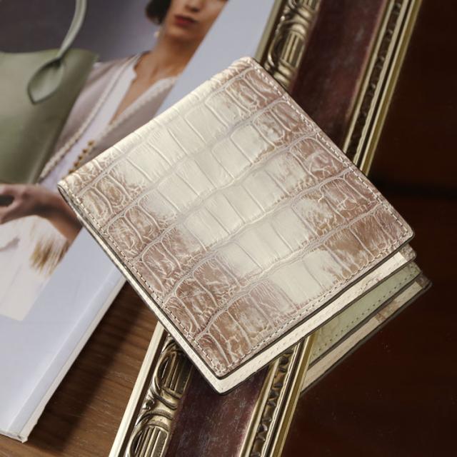 ナイルヒマラヤ クロコダイル マット 上品