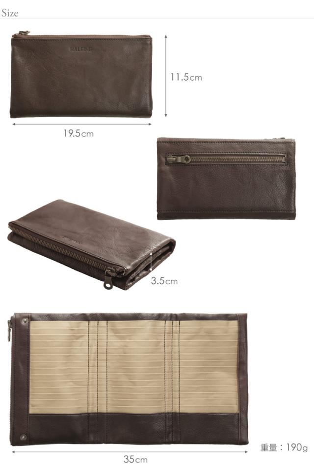 HALEINE 本革 カードホルダー 大容量
