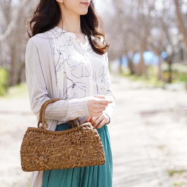 山葡萄 かごバッグ 山葡萄バッグ