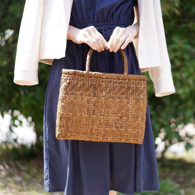 山葡萄 かごバッグ 山葡萄バッグ