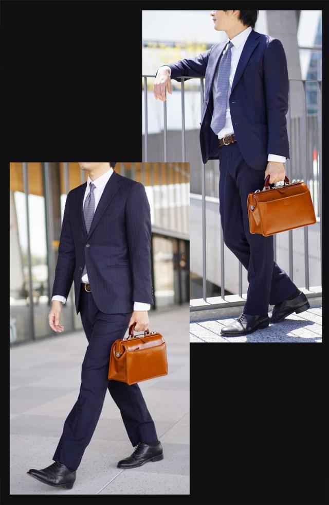 牛革 ビジネス バッグ ダレスバッグ 2WAY