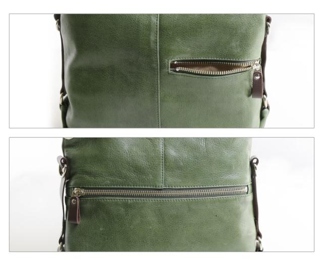 牛革 ショルダーバッグ 2WAY