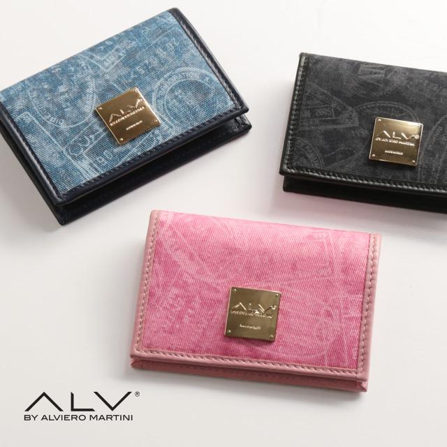 ALV パスケース コットンデニム