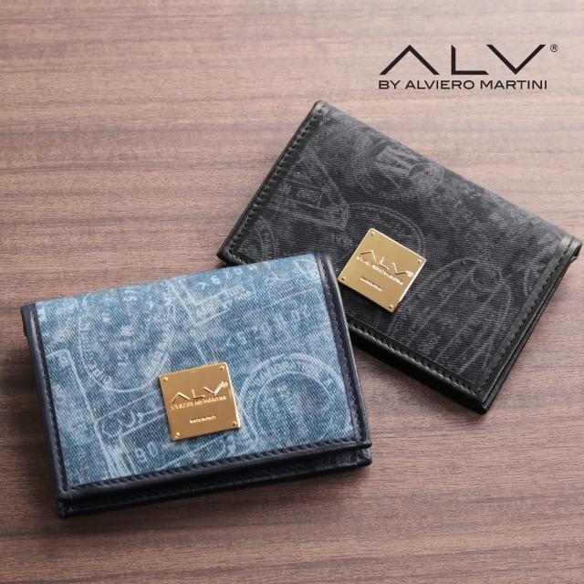 ALV パスケース コットンデニム