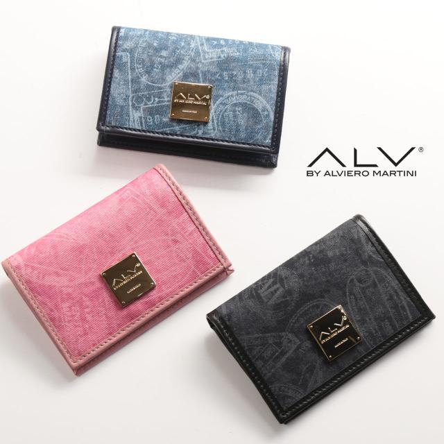 ALV パスケース コットンデニム