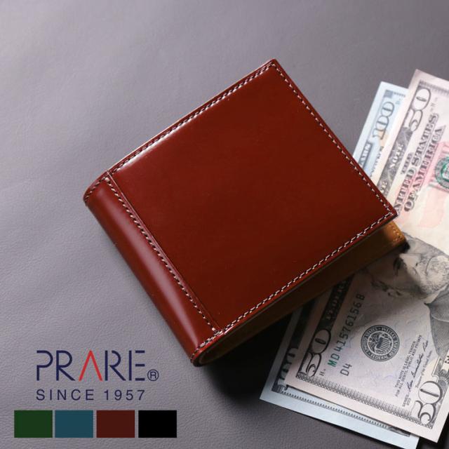 PRAIRIE コードバン二つ折り財布
