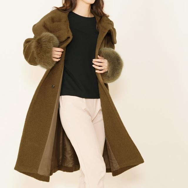 カシゴラ ロングコート 冠婚葬祭　イベント 祝典 結婚式 コート