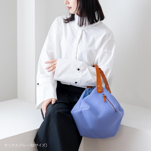 HALEINE ハンドバッグ オリガミバッグ Mサイズ Lサイズ 洗える 畳める バッグ ヌメ革 日本製