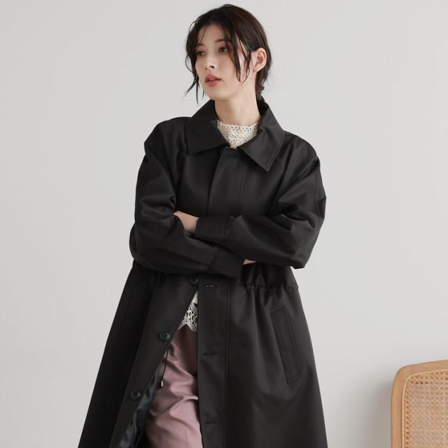 3WAY ステンカラーコート ロング丈 ライナー付き