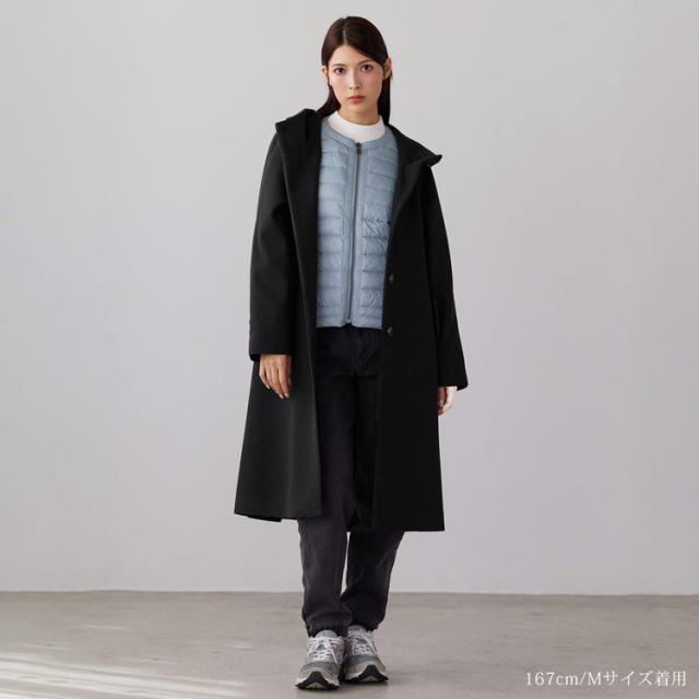フード付きコート