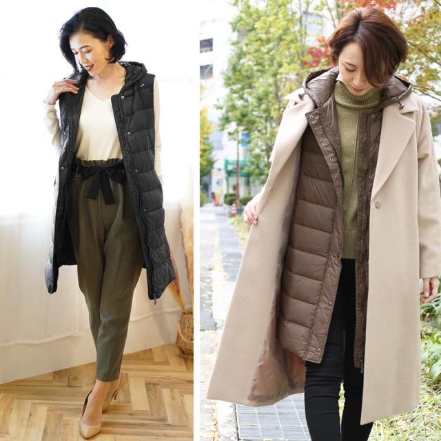 Filomo ロング ダウンベスト