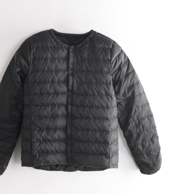 ダウンジャケット黒ブラック