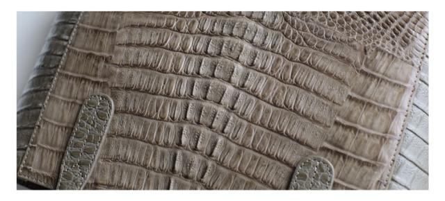 カイマン 牛革 トートバッグ レディース