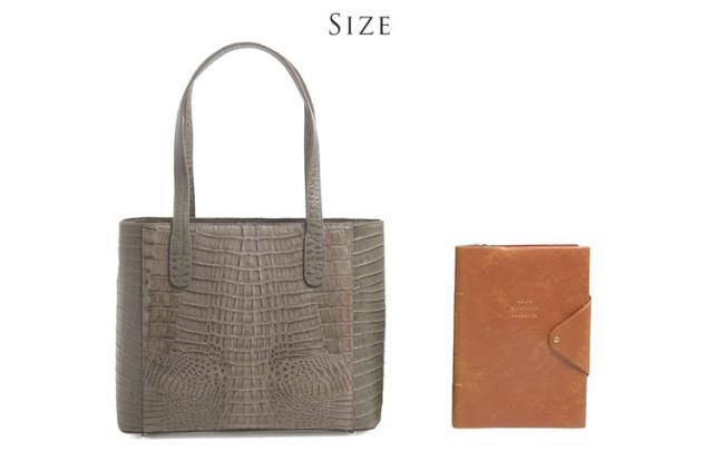 カイマン 牛革 トートバッグ レディース