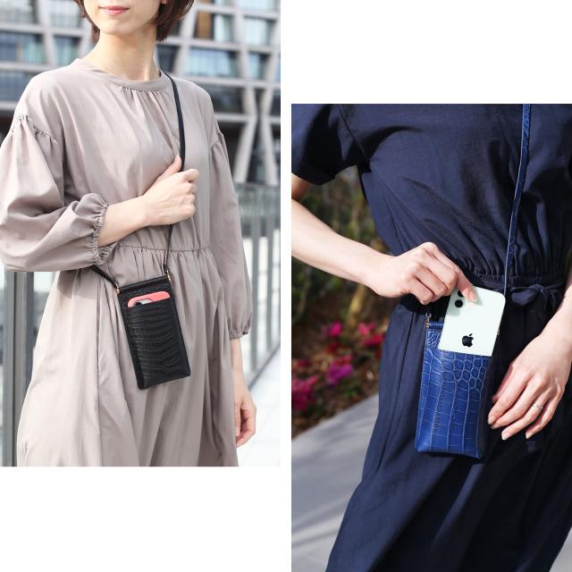 スマホの出し入れが簡単にできる