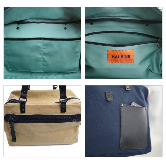 四角 トート バッグ HALEINE ブランド スクエア バッグ