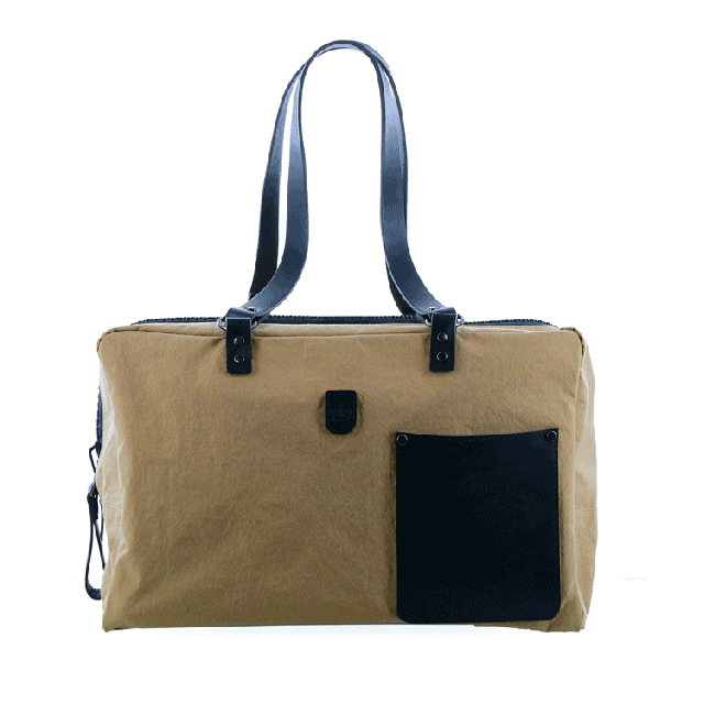 四角 トート バッグ HALEINE ブランド スクエア バッグ