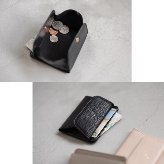牛革 小さい ミニ財布