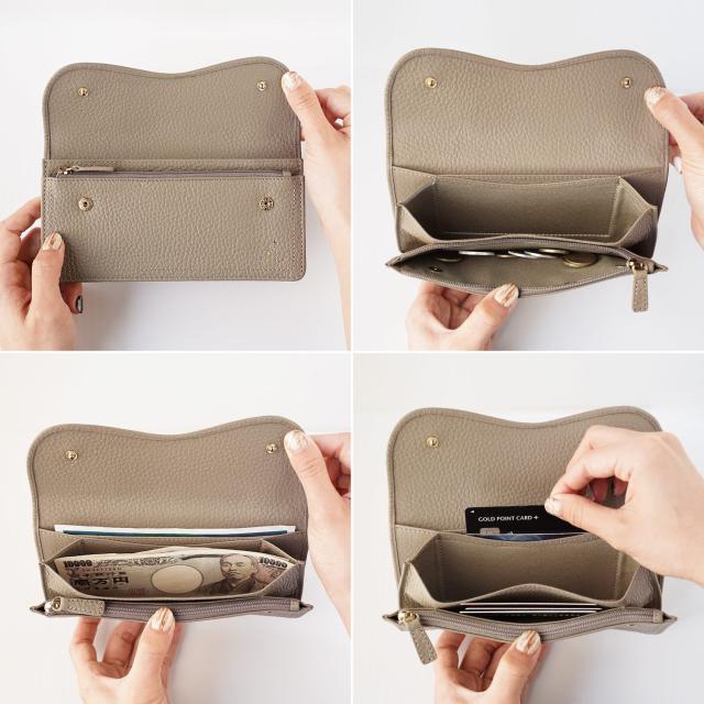 本革 薄い 長財布