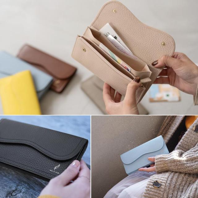 本革 薄い 長財布