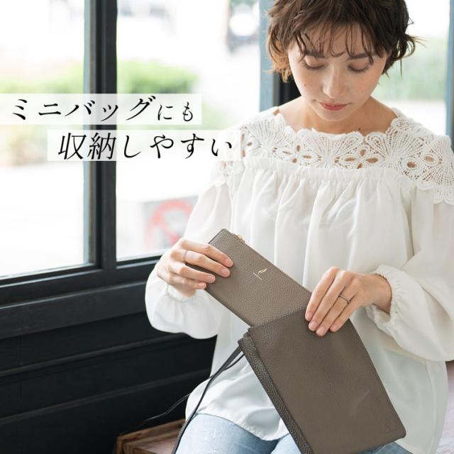 mieno 本革 薄型 長財布 ブランド スリム 使いやすい