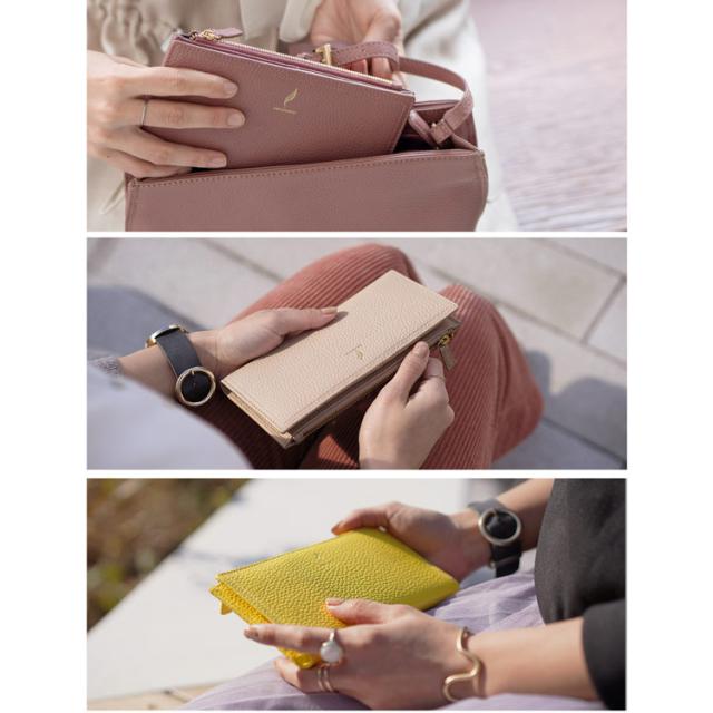 mieno 本革 薄型 長財布 ブランド スリム 使いやすい