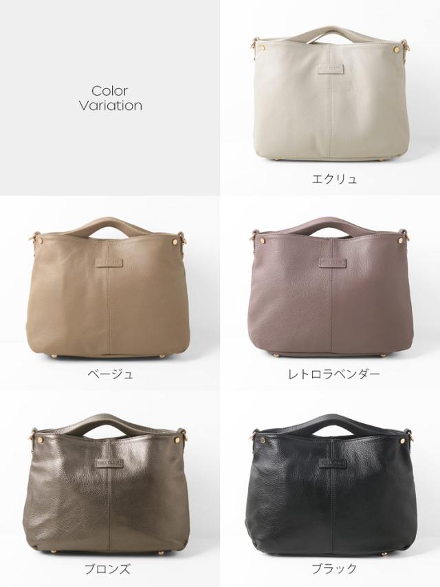 gina clair 本革 バッグ 2way