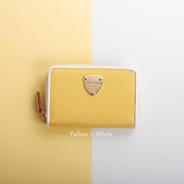 本革 コンパクト 財布 GOLD PFEIL