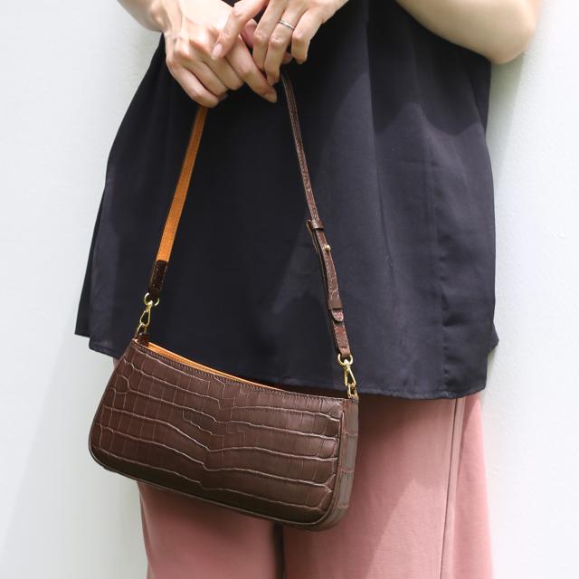 クロコダイル バイカラー レディース