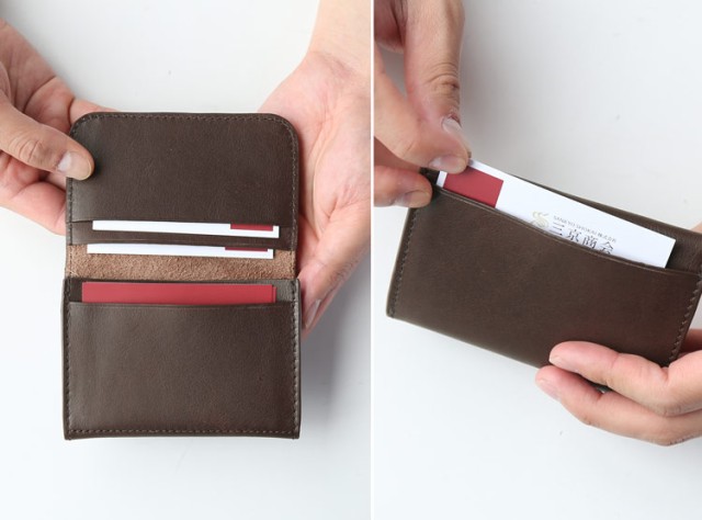 mieno nova 名刺入れ レディース 本革