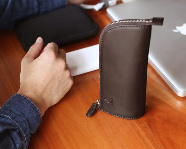 nova 本革 ペンケース