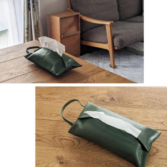 mieno nova ティッシュケース 本革